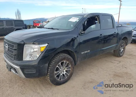 2022 Nissan Titan Sv 4X4 from USA, damaged, VIN 1N6AA1EC8NN105483